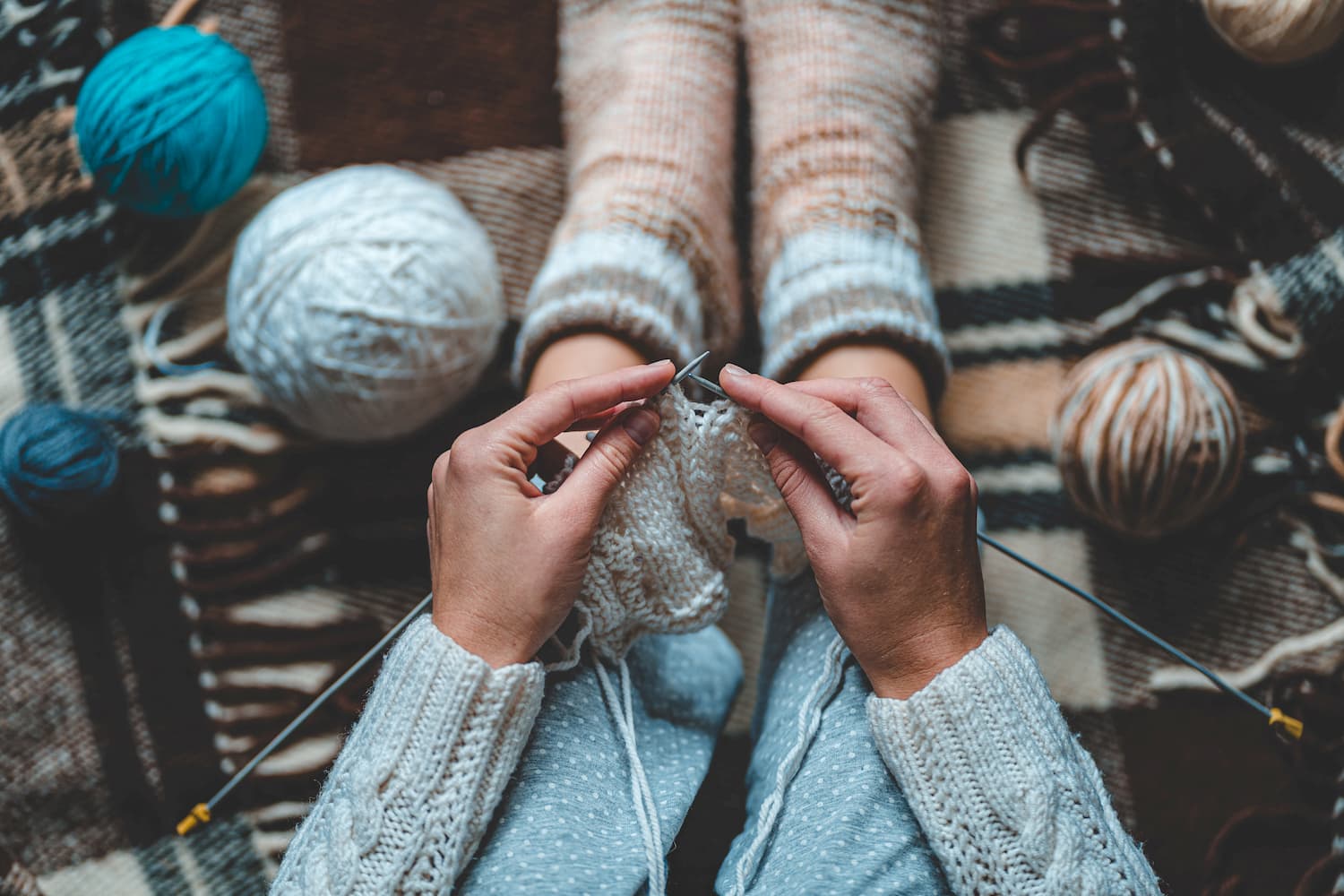 apprendre à tricoter